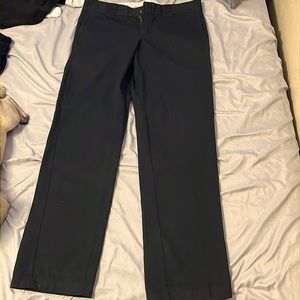 Black slim straight dickies